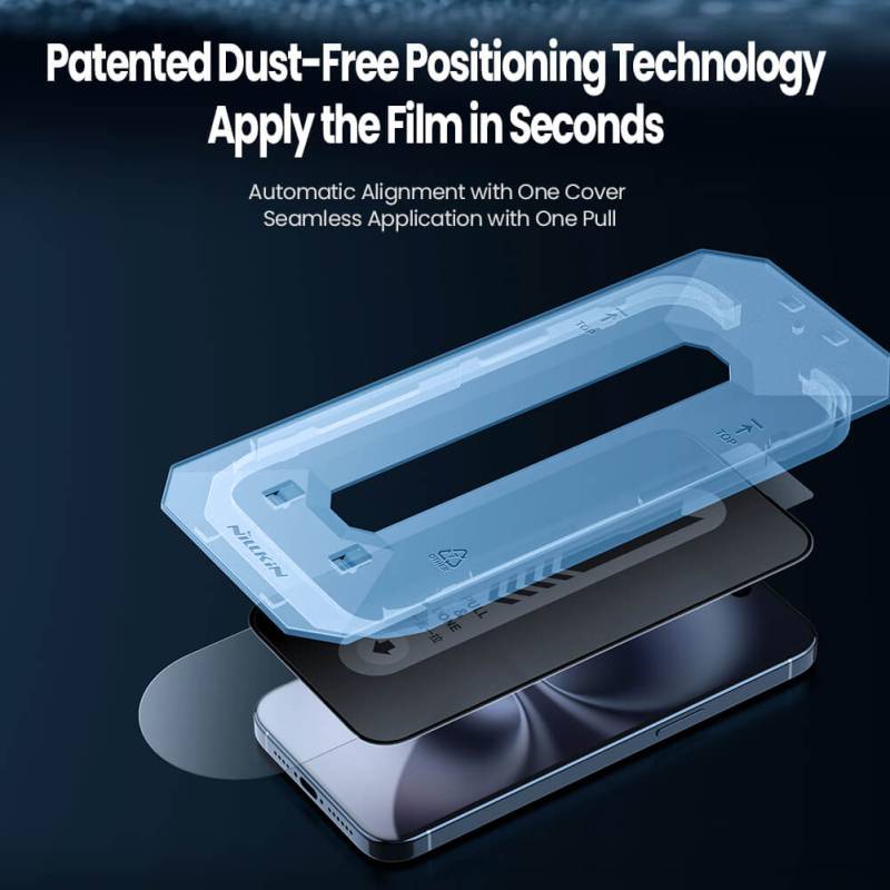 Nillkin tempered glass Guardian 2.5D για Apple iPhone 16 – φωτογραφία 2