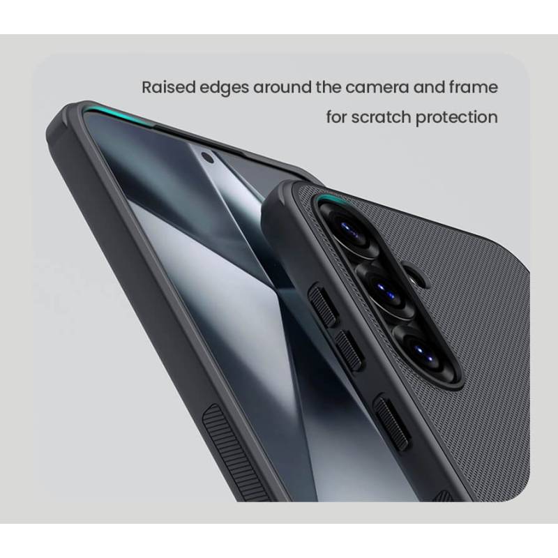 Nillkin θήκη Super Frosted Shield Pro Magnetic για Samsung Galaxy S25 Plus, μαύρη – φωτογραφία 3