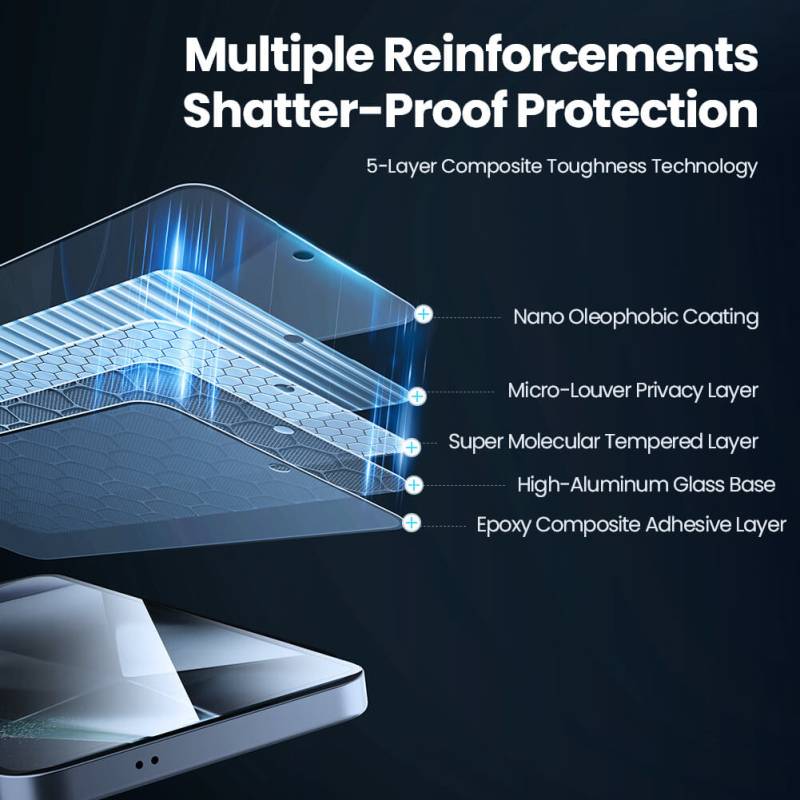 Nillkin tempered glass Guardian 2.5D για Samsung Galaxy S25 Plus – φωτογραφία 4