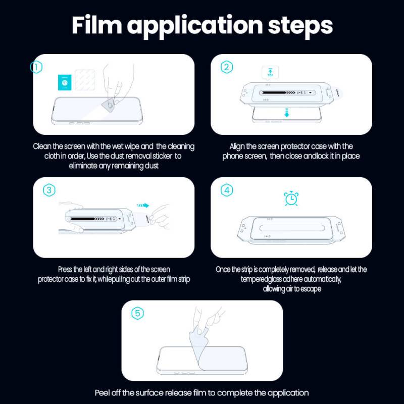Nillkin tempered glass Guardian 2.5D για Samsung Galaxy S25 Ultra – φωτογραφία 5