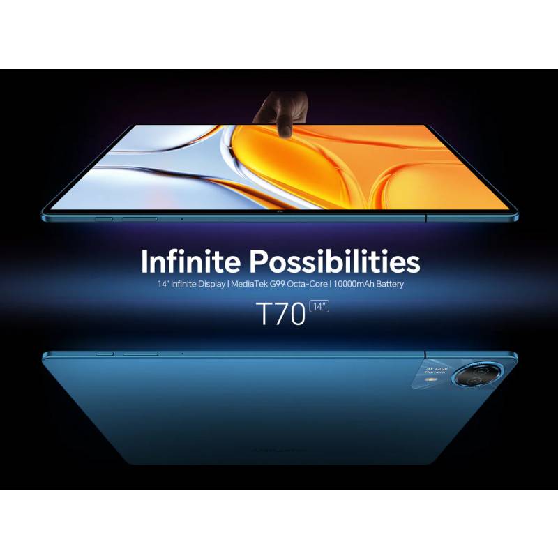 Teclast tablet T70, 14", 8/256GB, 4G, Android 14, 10000mAh, μπλε – φωτογραφία 2