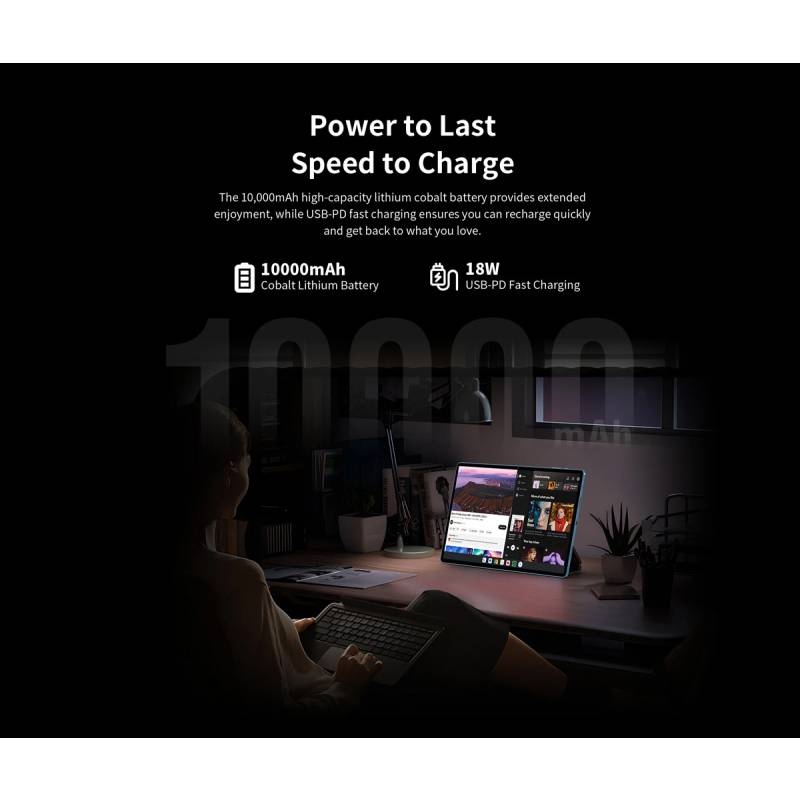 Teclast tablet T70, 14", 8/256GB, 4G, Android 14, 10000mAh, μπλε – φωτογραφία 5