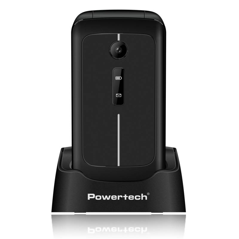 Powertech κινητό τηλέφωνο Sentry 2.8, 2.8", dual SIM, πλήκτρο SOS, μαύρο – φωτογραφία 3