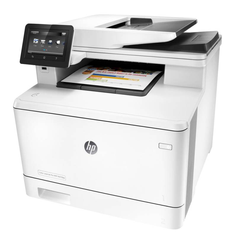 HP εκτυπωτής LaserJet Pro M477fdw, color, MFP, WiFi, χωρίς toner
