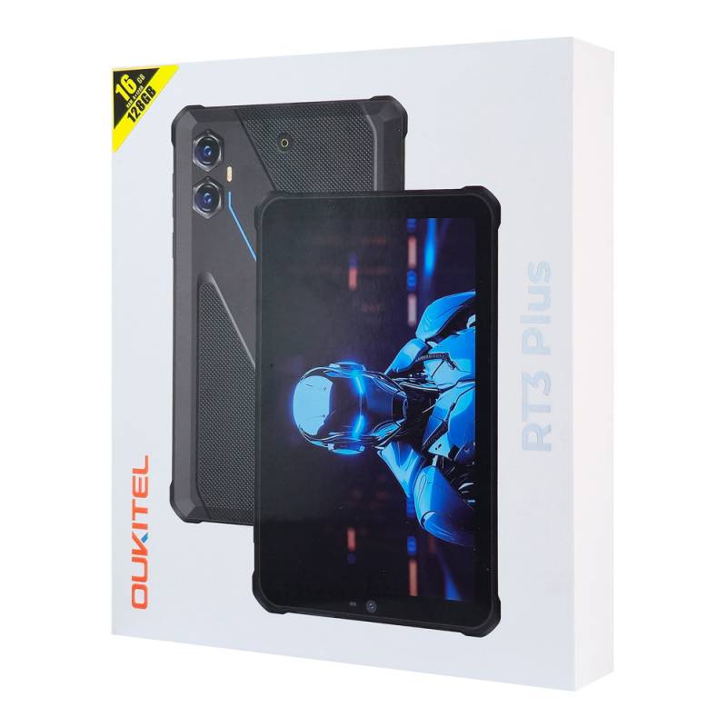 Oukitel tablet RT3 Plus, 8", 4/128GB, 4G, 11000mAh, IP68/IP69K, μαύρο – φωτογραφία 6