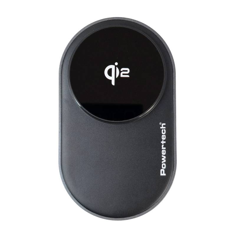 Powertech ασύρματος φορτιστής PT-1491, 3 σε 1, Qi2, 15W, μαύρος – φωτογραφία 3