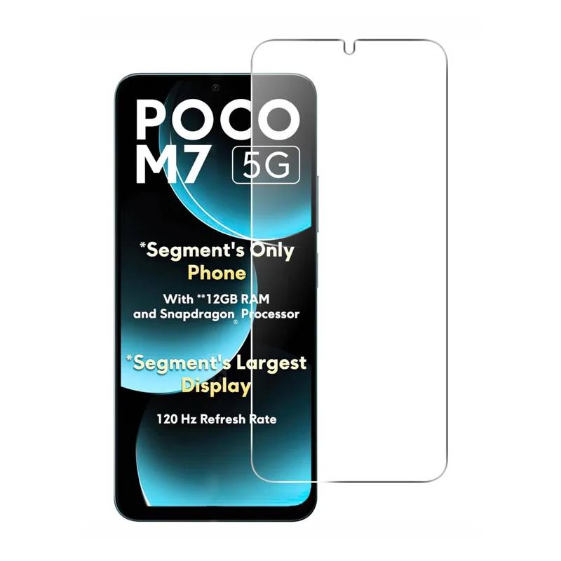 Powertech tempered glass 2.5D TGC-0743 για Xiaomi Poco M7 5G