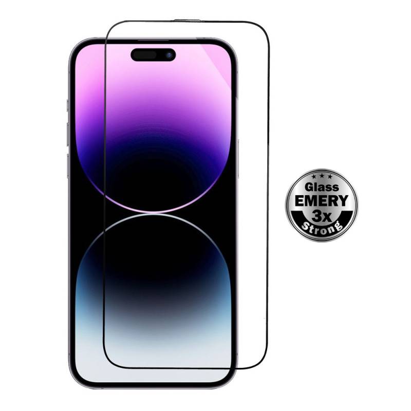 Powertech tempered glass Emery 5D TGC-0756 για iPhone 16 Pro Max, full glue