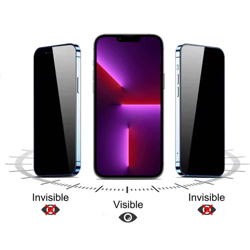 Powertech tempered glass Emery Private 5D TGC-0774 για iPhone 14 Pro, full glue – φωτογραφία 2