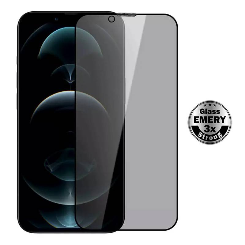 Powertech tempered glass Emery Private 5D TGC-0775 για iPhone 14, full glue