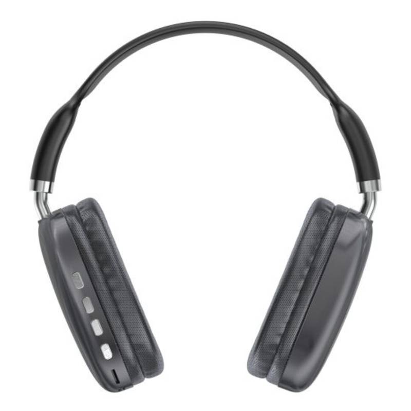 Celebrat headphones A35, ασύρματα & ενσύρματα, micro SD, 40mm, 200mAh, μαύρα – φωτογραφία 2