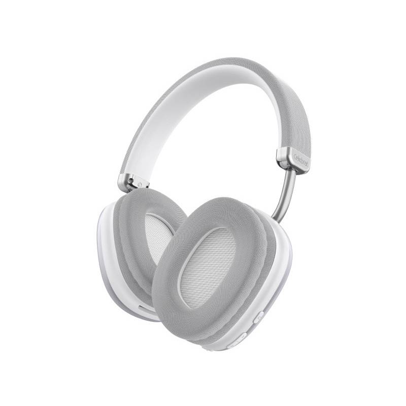 Celebrat headphones A39, ασύρματα & ενσύρματα, micro SD, 40mm, 400mAh, ασημί – φωτογραφία 2