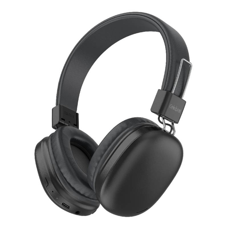 Celebrat headphones A42, ασύρματα & ενσύρματα, 40mm, 300mAh, μαύρα