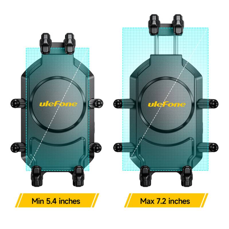 Ulefone βάση ποδηλάτου για smartphone Armor Mount Pro AM01, μαύρη – φωτογραφία 3