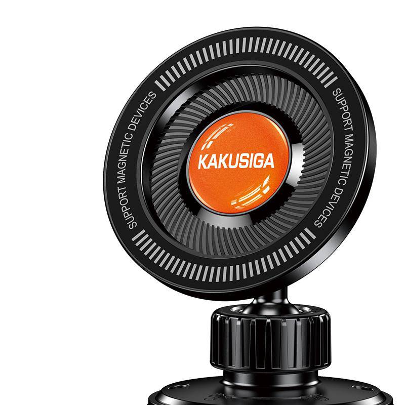 Kakusiga βάση smartphone αυτοκινήτου KSC-1718 για ταμπλό, μαγνητική, μαύρη – φωτογραφία 4