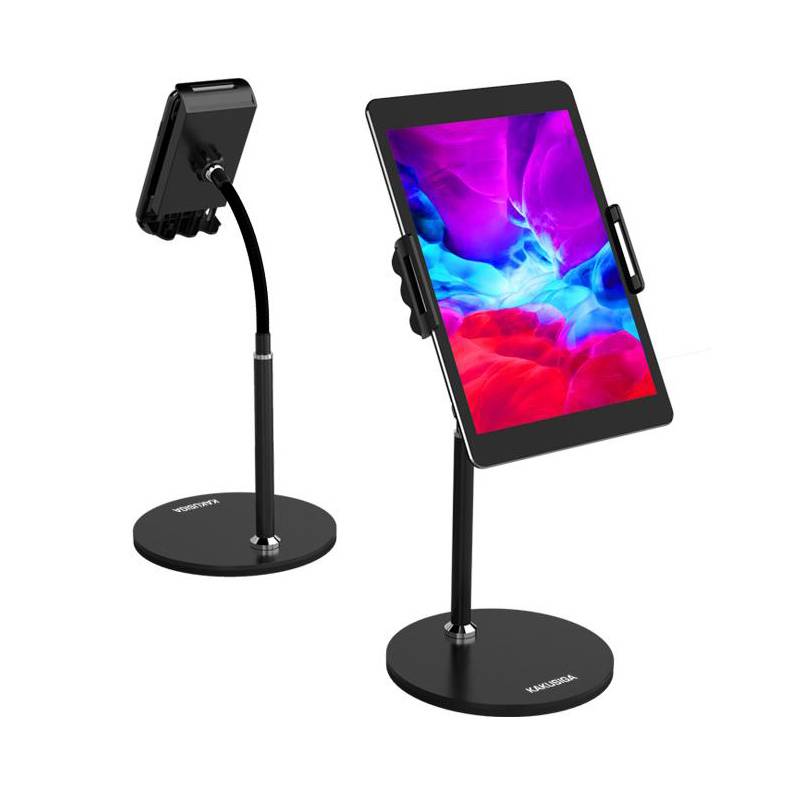 Kakusiga επιτραπέζια βάση smartphone/tablet KSC-463, μαύρη – φωτογραφία 2