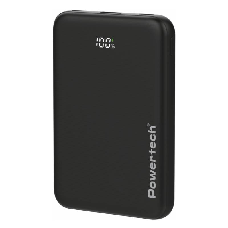 Powertech power bank PT-1502 με οθόνη, 10000mAh, 22.5W, μαύρο Powertech power bank PT-1502 με οθόνη, 10000mAh, 22.5W, μαύρο