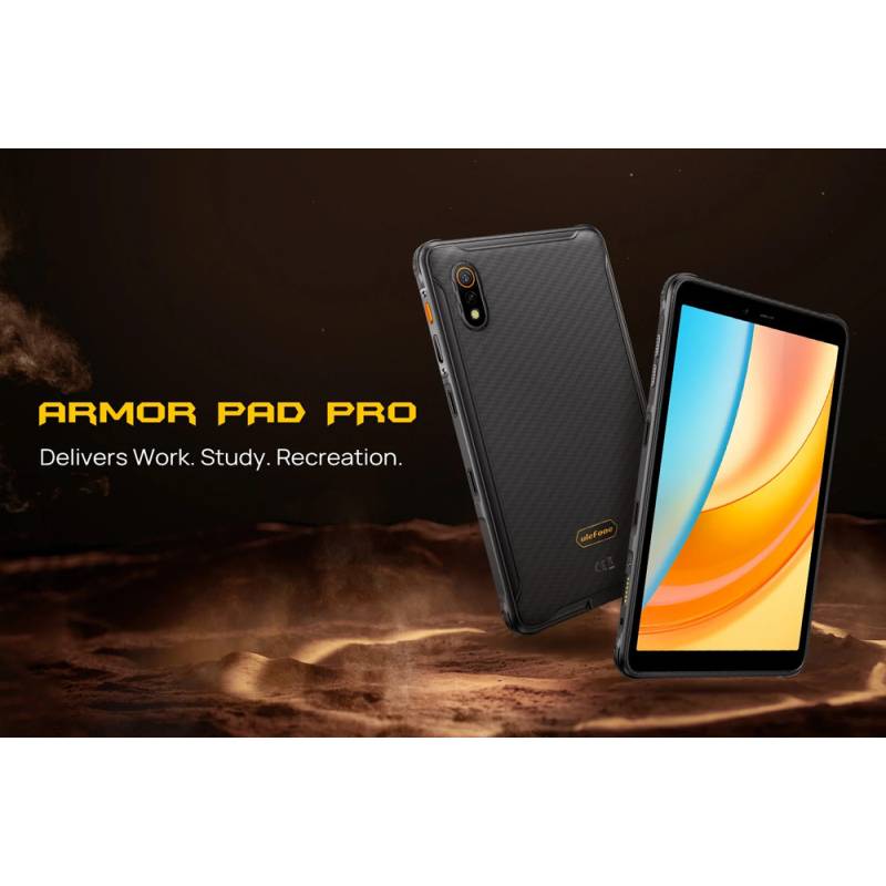 Ulefone tablet Armor Pad Pro, 8", 8/128GB, 4G, 7650mAh, IP68/IP69K, μαύρο – φωτογραφία 2