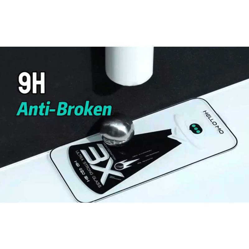 Powertech tempered glass Emery Private 5D TGC-0800 για iPhone 17 Pro Max, full glue – φωτογραφία 3