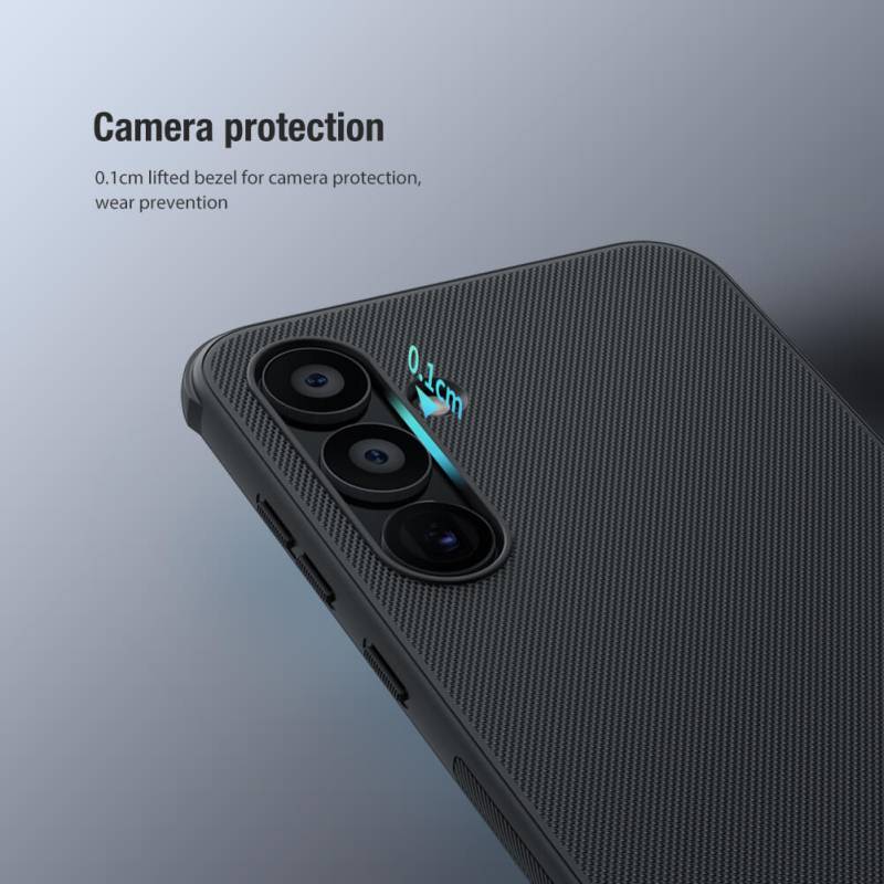 Nillkin θήκη Super Frosted Shield Pro για Samsung Galaxy A55, μπλε – φωτογραφία 3