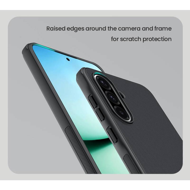 Nillkin θήκη Super Frosted Shield Pro Magnetic για Samsung Galaxy A36 5G, μαύρη – φωτογραφία 3