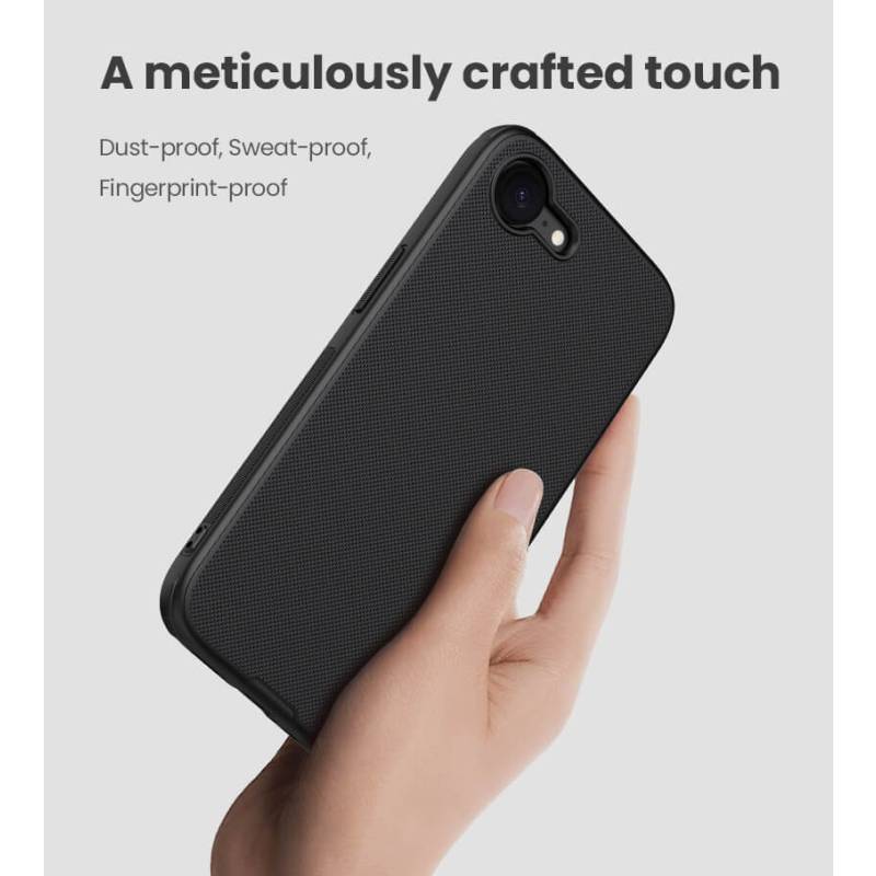 Nillkin θήκη Super Frosted Shield Pro για Apple iPhone 16e, μαύρη – φωτογραφία 2