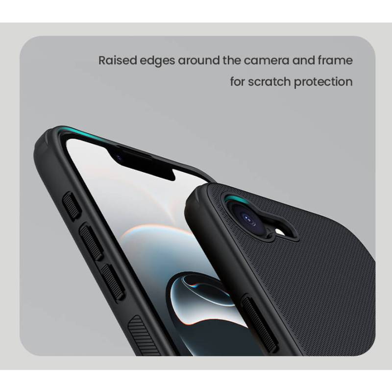 Nillkin θήκη Super Frosted Shield Pro Magnetic για Apple iPhone 16e, μαύρη – φωτογραφία 3