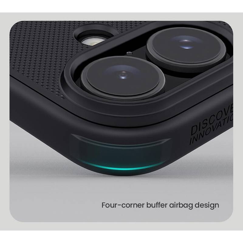Nillkin θήκη Super Frosted Shield Pro για Apple iPhone 17, μαύρη – φωτογραφία 3