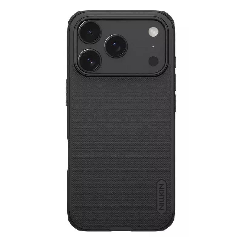 Nillkin θήκη Super Frosted Shield Pro για Apple iPhone 17 Pro, μαύρη Nillkin θήκη Super Frosted Shield Pro για Apple iPhone 17 Pro, μαύρη