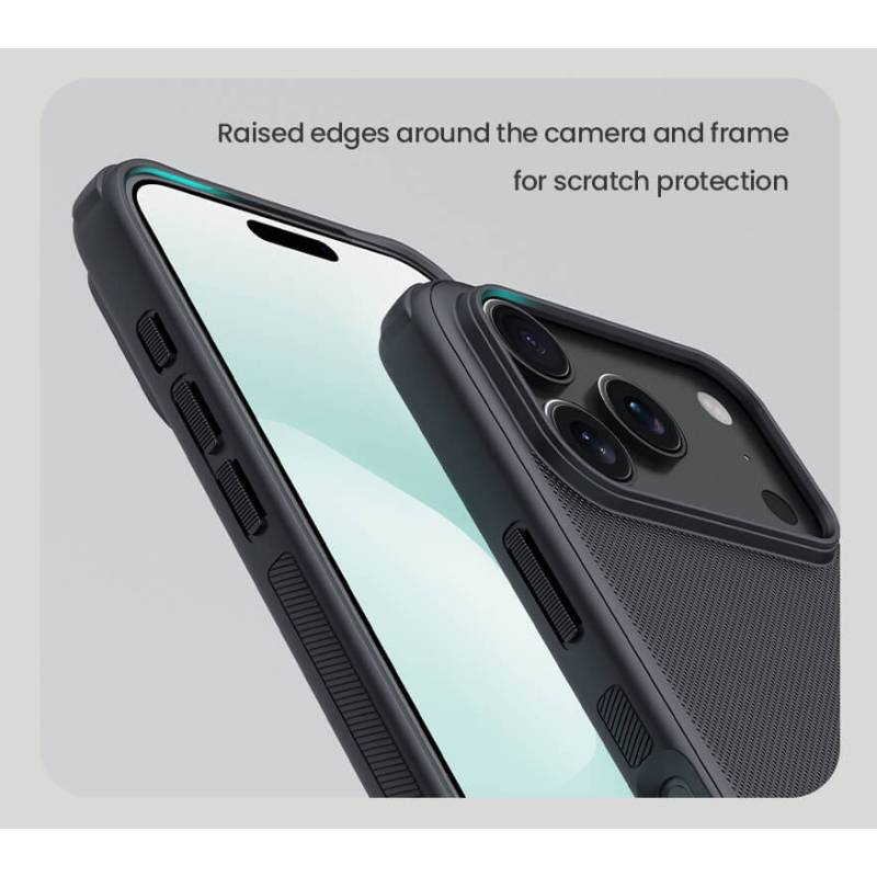 Nillkin θήκη Super Frosted Shield Pro Magnetic για Apple iPhone 17 Pro, μαύρη – φωτογραφία 3
