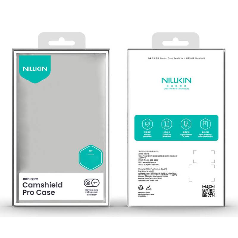 Nillkin θήκη CamShield Pro για Apple iPhone 17 Air, μαύρη – φωτογραφία 5