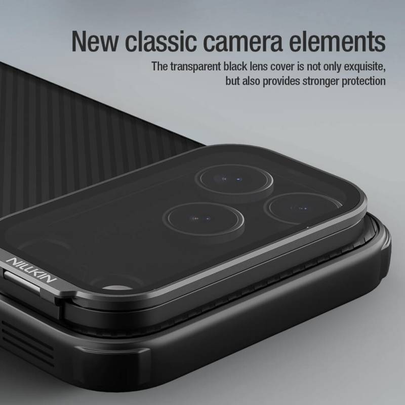 Nillkin θήκη CamShield Prop για Apple iPhone 17 Pro Max, μαύρη – φωτογραφία 2