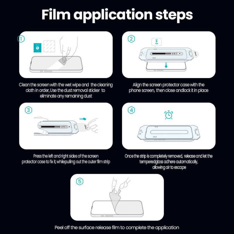 Nillkin tempered glass 2.5D Guardian για Apple iPhone 17 Pro Max – φωτογραφία 5