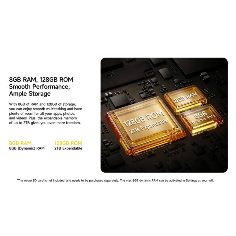 Ulefone smartphone RugKing 3 Pro, 6.56", 8/128GB, 5700mAh, IP68/IP69K, μαύρο – φωτογραφία 4