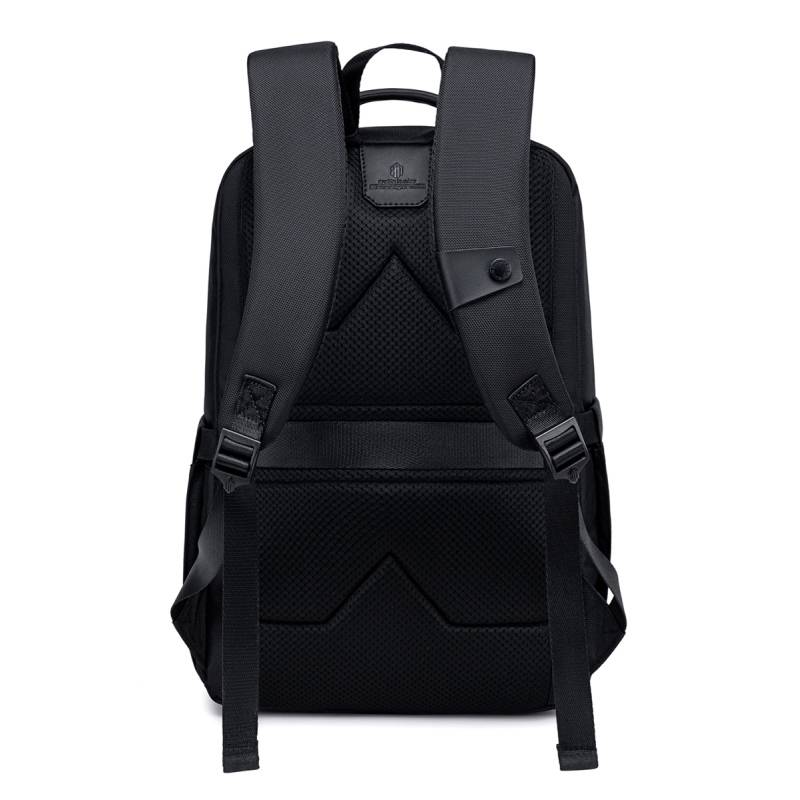 Arctic Hunter τσάντα πλάτης B00670 με θήκη laptop 15.6", 15L, μαύρη – φωτογραφία 3