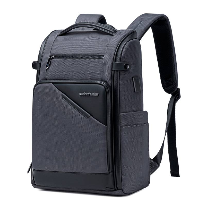 Arctic Hunter τσάντα πλάτης B00675 με θήκη laptop 15.6", USB, 15L, γκρι