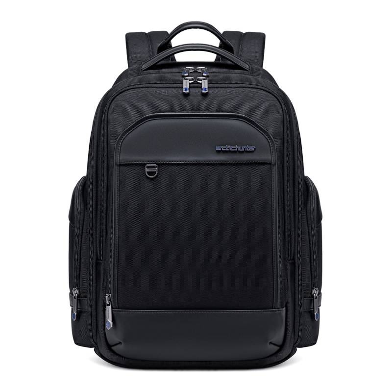 Arctic Hunter τσάντα πλάτης B00683 με θήκη laptop 15.6", USB, 20.5L, μαύρη – φωτογραφία 4