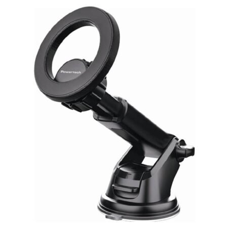 POWERTECH βάση smartphone αυτοκινήτου PT-1550 για ταμπλό, μαγνητική, μαύρη