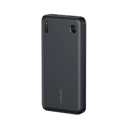 USAMS power bank CD253, 2x θύρες εξόδου, 10000mAh, 10W, μαύρο