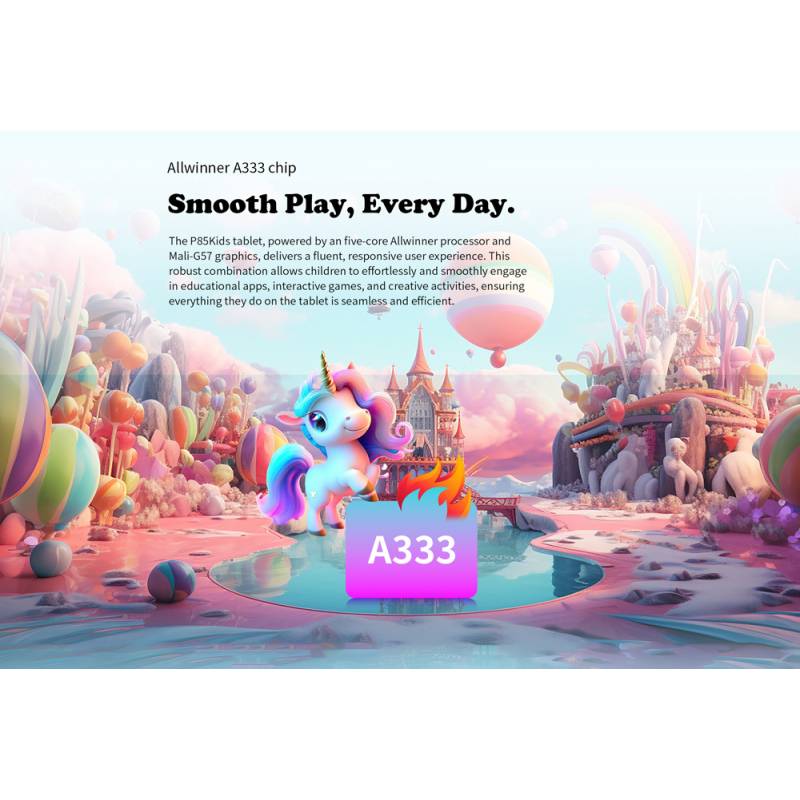Teclast tablet P85 Kids, 8", 3/64GB, Android 15, 5000mAh, ροζ – φωτογραφία 4