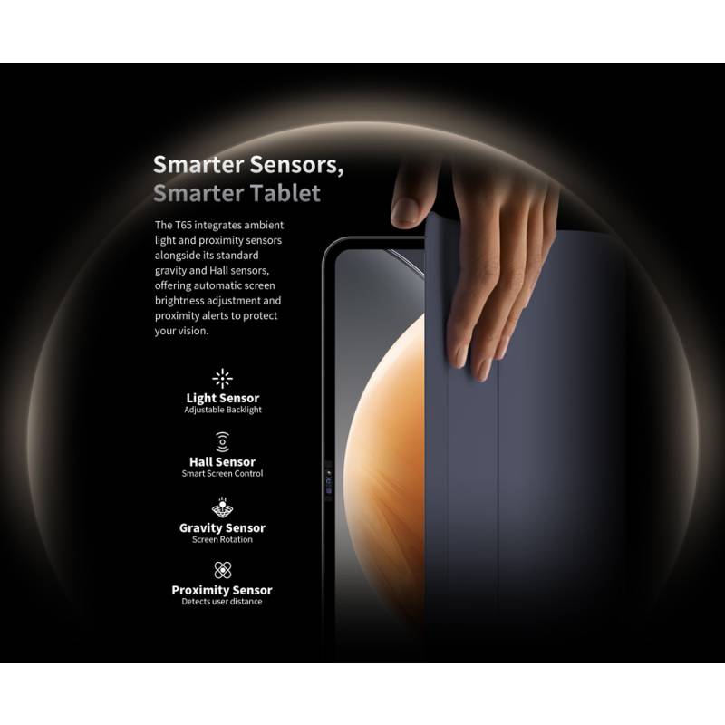 Teclast tablet T65 με πληκτρολόγιο/στυλό αφής/θήκη, 13.4", 6/128GB, 4G, Android 15, 8000mAh, γκρι – φωτογραφία 5