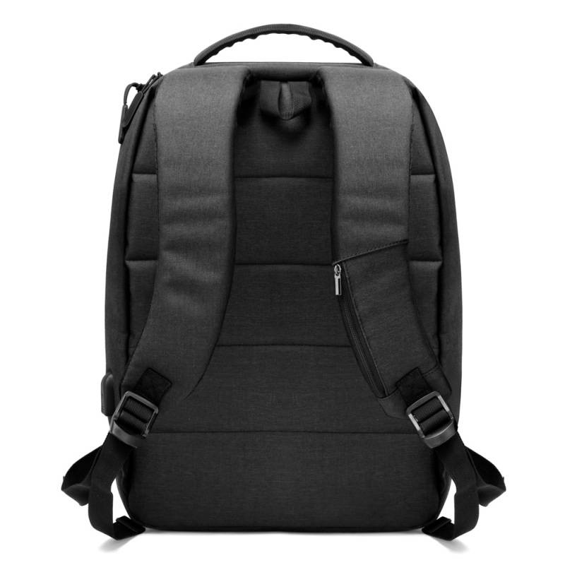 Arctic Hunter τσάντα πλάτης 1701L με θήκη laptop 15.6", USB, 17L, μαύρη – φωτογραφία 3
