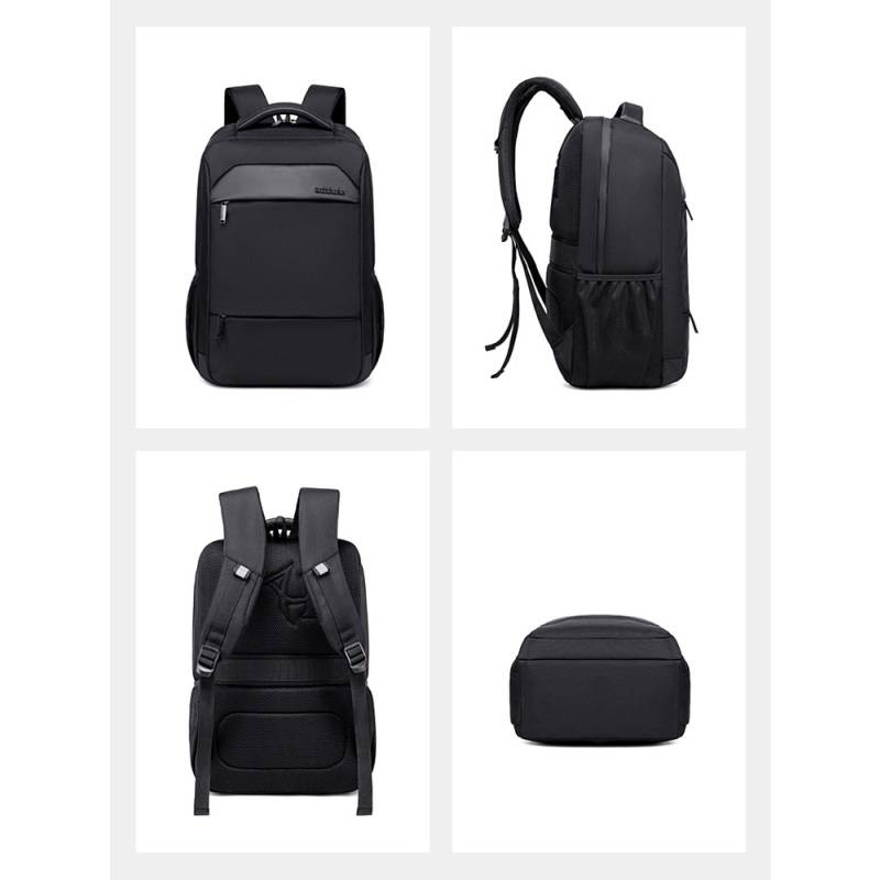 Arctic Hunter τσάντα πλάτης B00111 με θήκη laptop 15.6", 20L, μαύρη – φωτογραφία 3