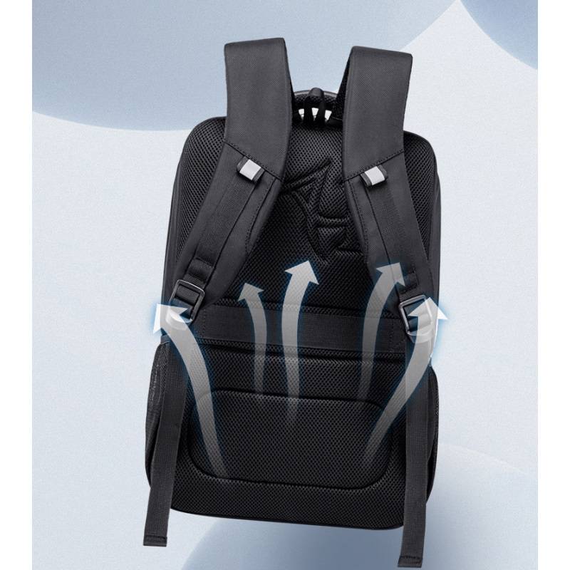 Arctic Hunter τσάντα πλάτης B00111 με θήκη laptop 15.6", 20L, μαύρη – φωτογραφία 5