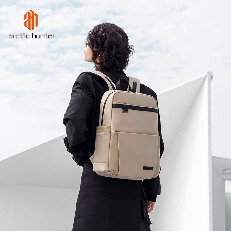 Arctic Hunter τσάντα πλάτης B00811 με θήκη laptop 15.6", 16.5L, χακί – φωτογραφία 2