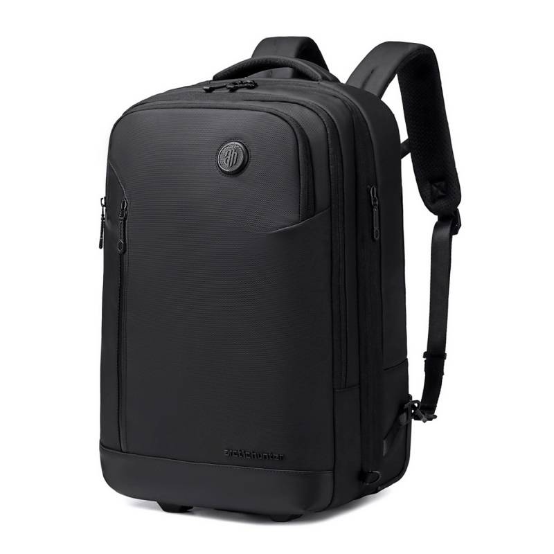 Arctic Hunter τσάντα ταξιδίου LG00861 με θήκη laptop 15.6", τροχήλατη, 42L/54L, μαύρη