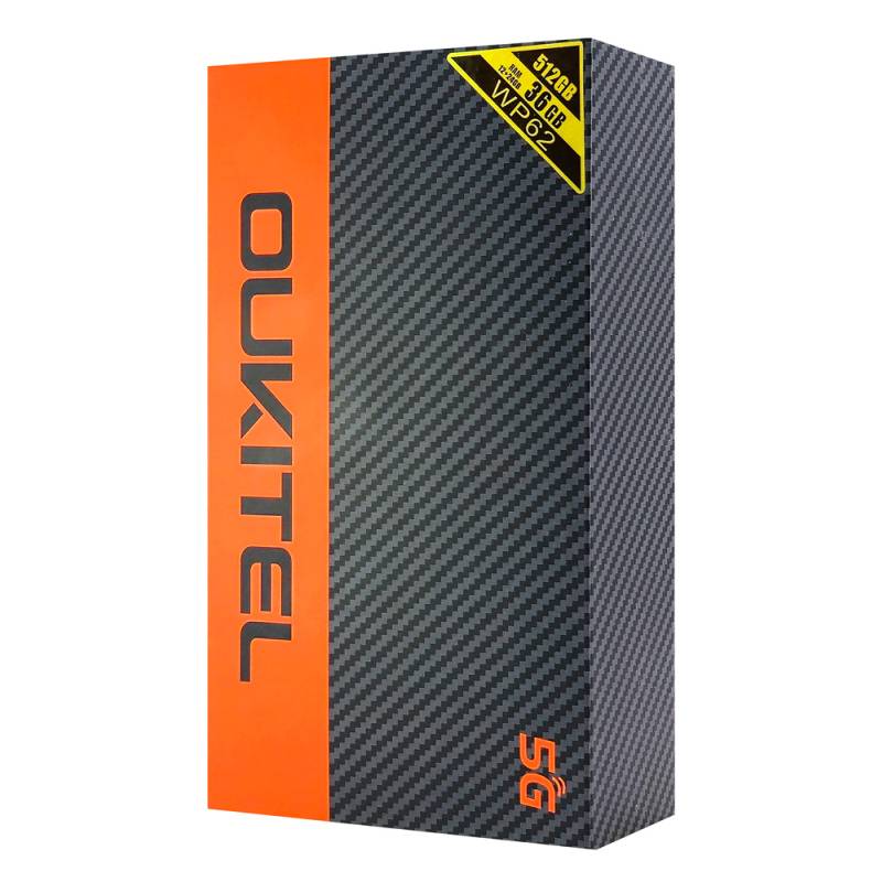 Oukitel smartphone WP62, 6.6", 12/512GB, 5G, 11000mAh, IP68/IP69K/MIL-STD-810H, ασημί – φωτογραφία 5