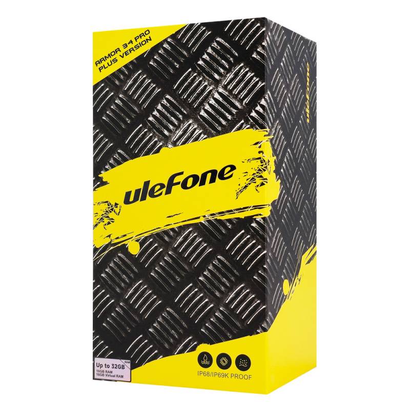 Ulefone smartphone Armor 34 Pro Plus με βιντεοπροβολέα, 6.95", 5G, 16/512GB, 25500mAh, IP68/IP69K/MIL-STD-810H, μαύρο – φωτογραφία 6