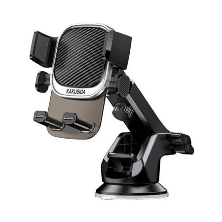 KAKUSIGA βάση smartphone αυτοκινήτου KSC-1566 για ταμπλό/παρμπρίζ, μαύρη