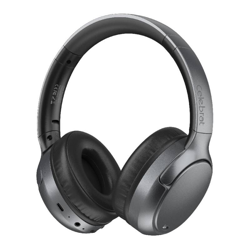Celebrat headphones A41, ασύρματα & ενσύρματα, 40mm, 400mAh, ANC, μαύρα Celebrat headphones A41, ασύρματα & ενσύρματα, 40mm, 400mAh, ANC, μαύρα